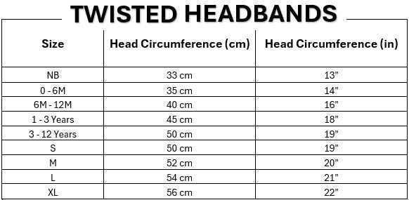 RED RAINDEER TWIST HEADBAND (adult)